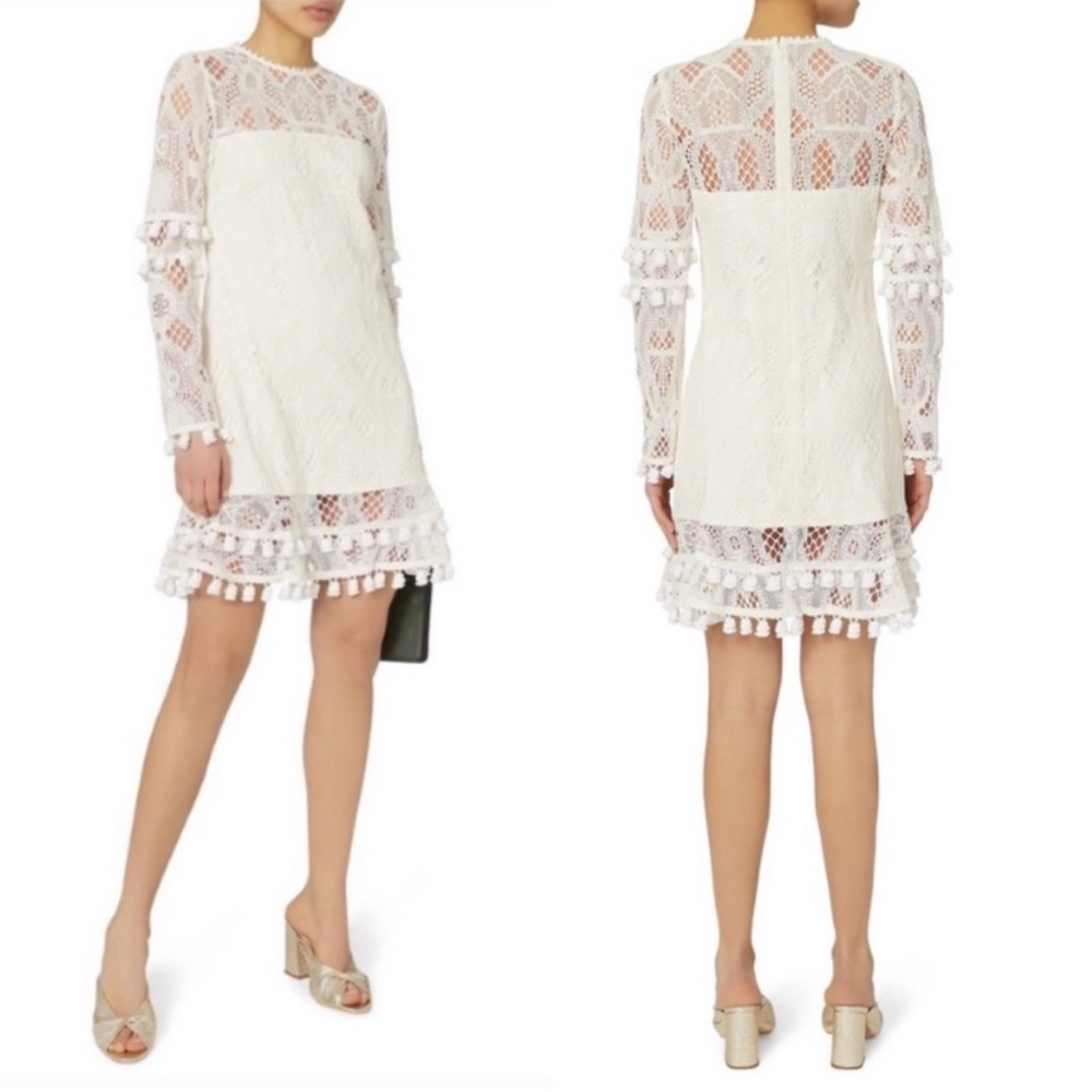 Alexis White Lace Mini Dress